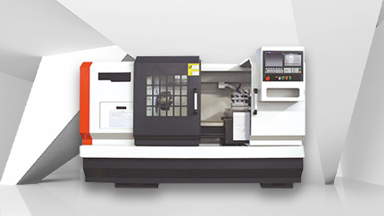 Flat bed cnc lathe