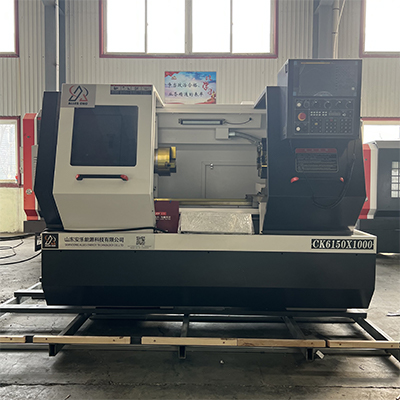 Torno CNC ALCK6150X1000 enviado a Rumania