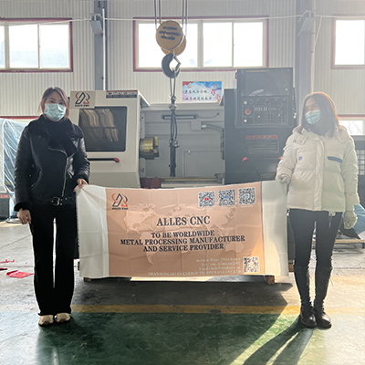 Токарный станок с ЧПУ ALCK6150X1000 отправлен в Румынию