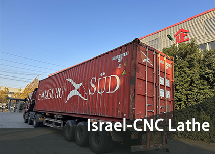 Four CK6136 CNC lathes shipped to Israel
