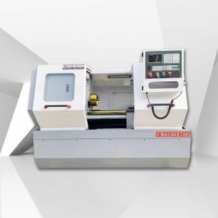 Torno horizontal CNC ALCK6136 máquina de torno de metal