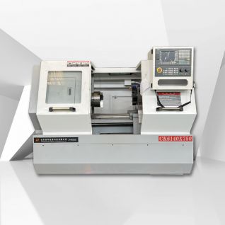 CNC مخرطة معدنية ALCK6140 سرير مسطح CNC مخرطة