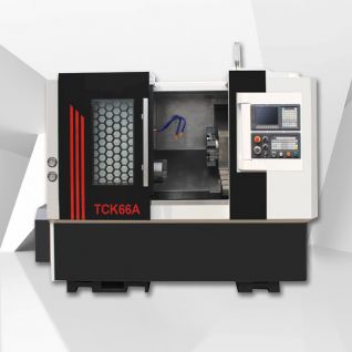 Cama inclinada ALTCK66A Máquina de torneado Torno CNC