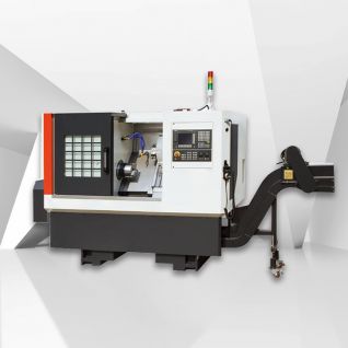 آلة مخرطة CNC ذات السرير المائل ALTCK6340