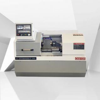 Torno horizontal CNC ALCK6130 mini máquina de torno de metal