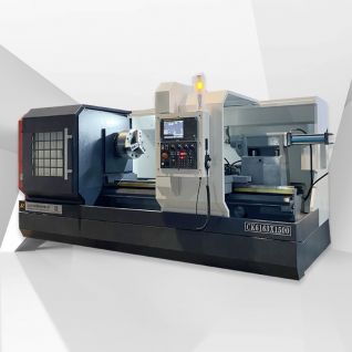 سرير مسطح ALCK6163X1500 مخرطة CNC أفقية